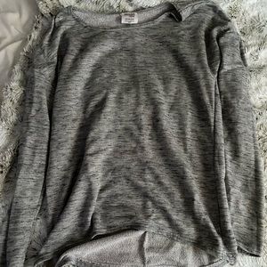 DANSKIN long sleeve sweater top with thumb holes!!